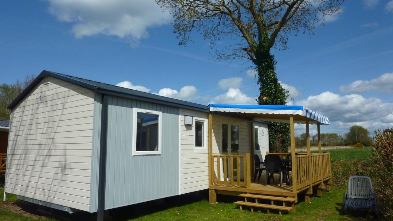 Camping De La Plage De Cleut-Rouz Fouesnant Exteriér fotografie