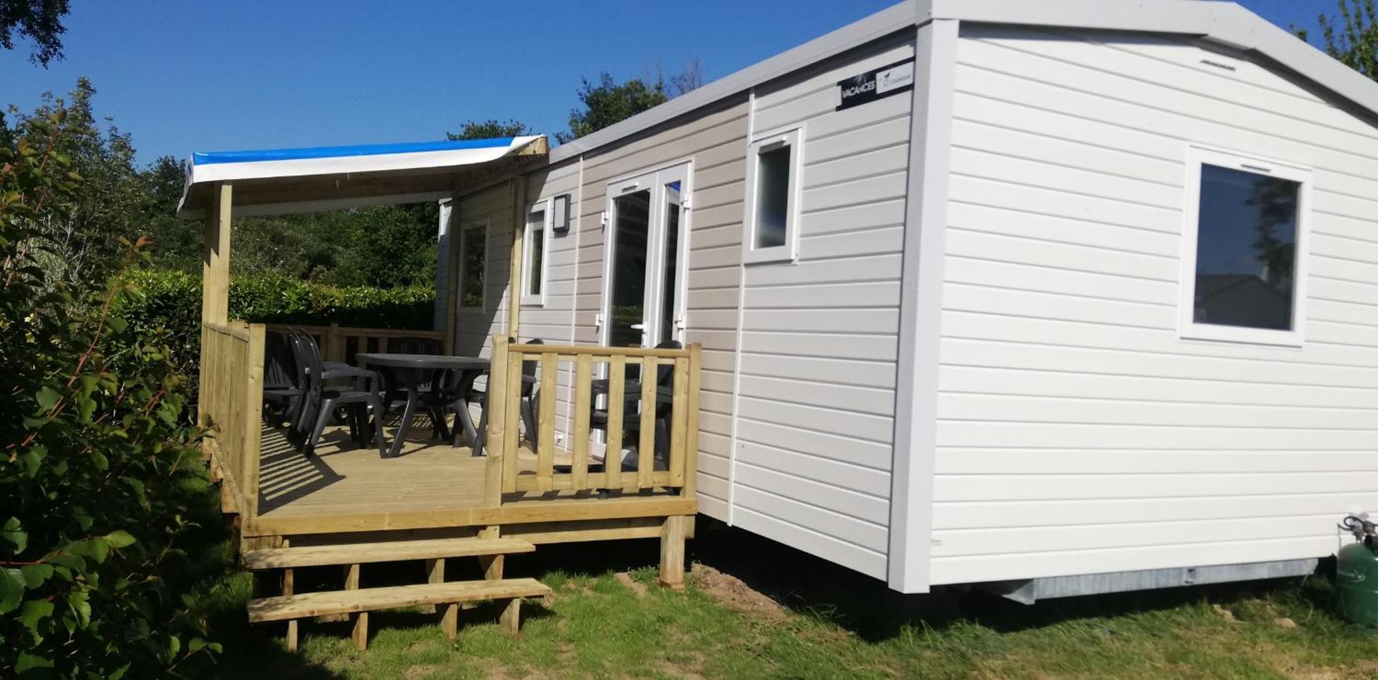 Camping De La Plage De Cleut-Rouz Fouesnant Exteriér fotografie